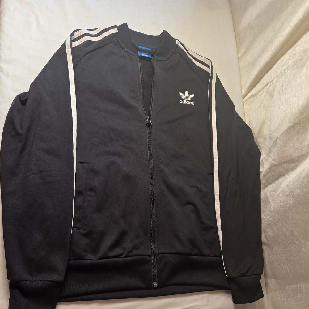 Adidas Originals SST Track Jacket Black White Size L